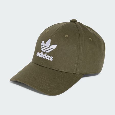 ADIDAS ORIGINALS Casquette Trefoil Baseball Olive Strata / White MIXTE