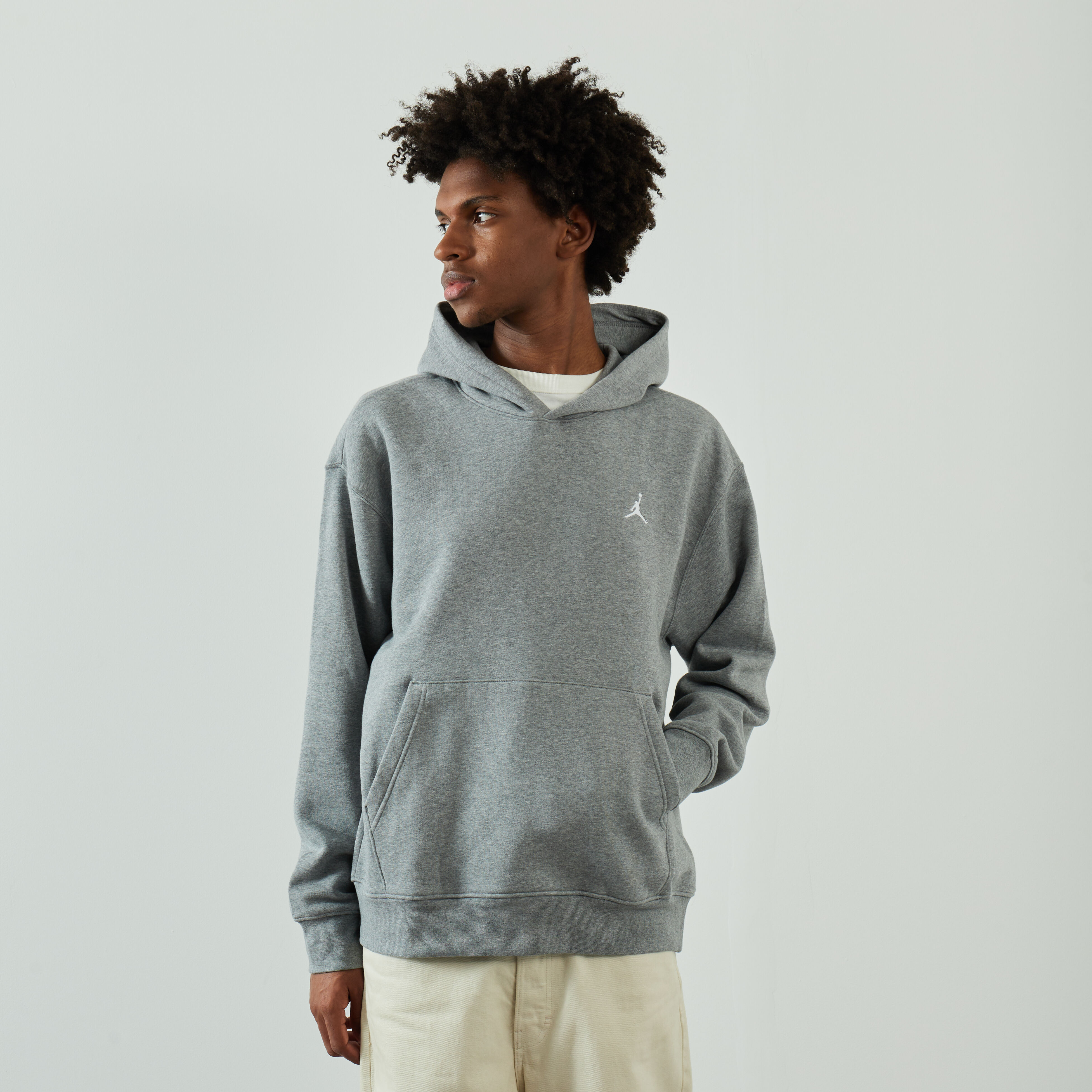 Sweat a capuche jordan gris discount
