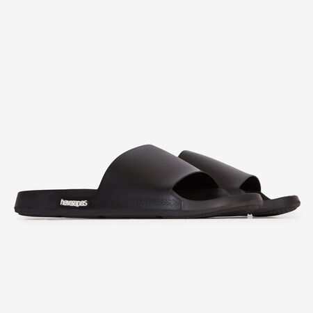 HAVAIANAS SLIDE CLASSIC NOIR FEMME