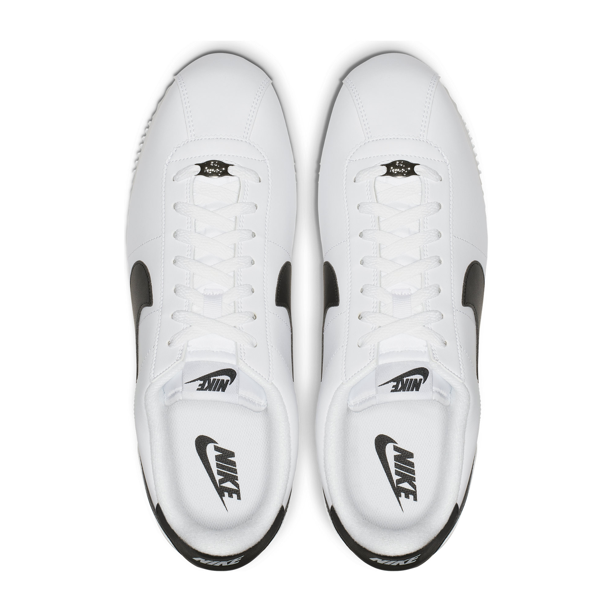 NIKE CORTEZ LEATHER BLANC/NOIR | Courir.com