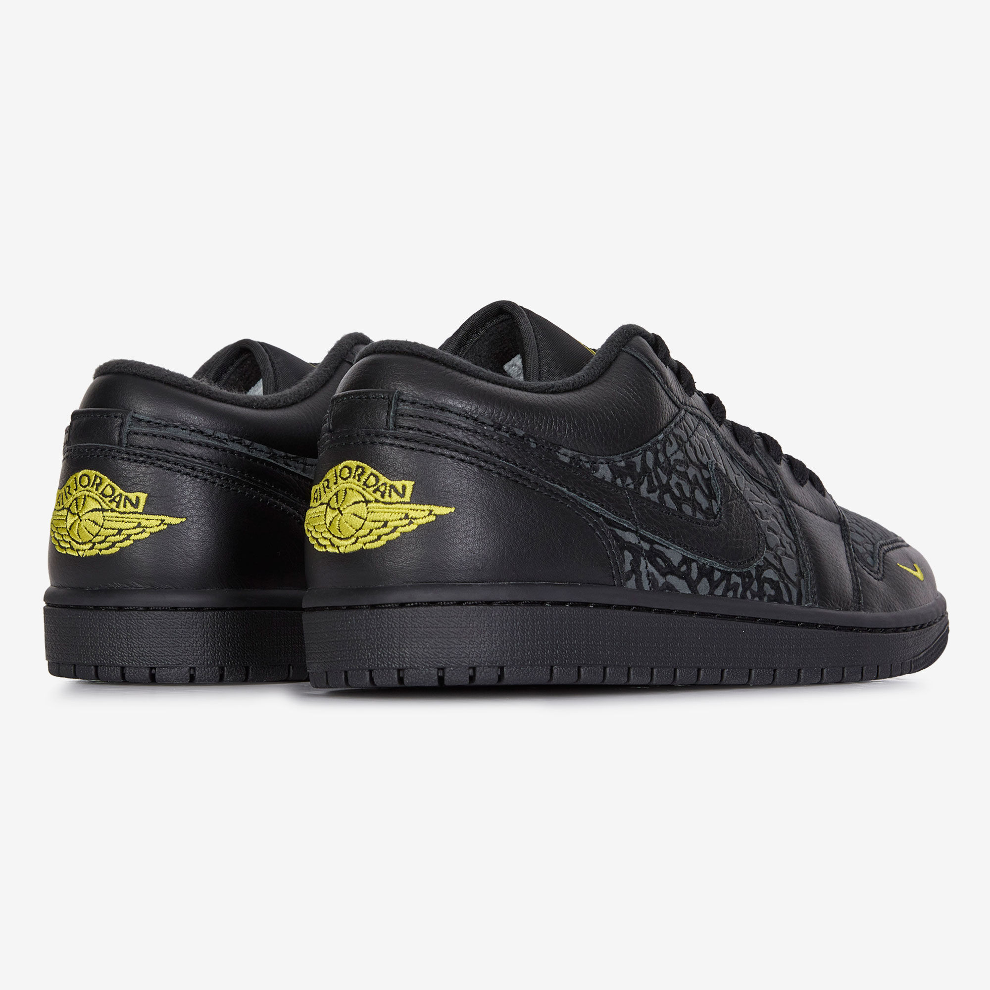 Air Jordan 1 Low Se  Noir/jaune