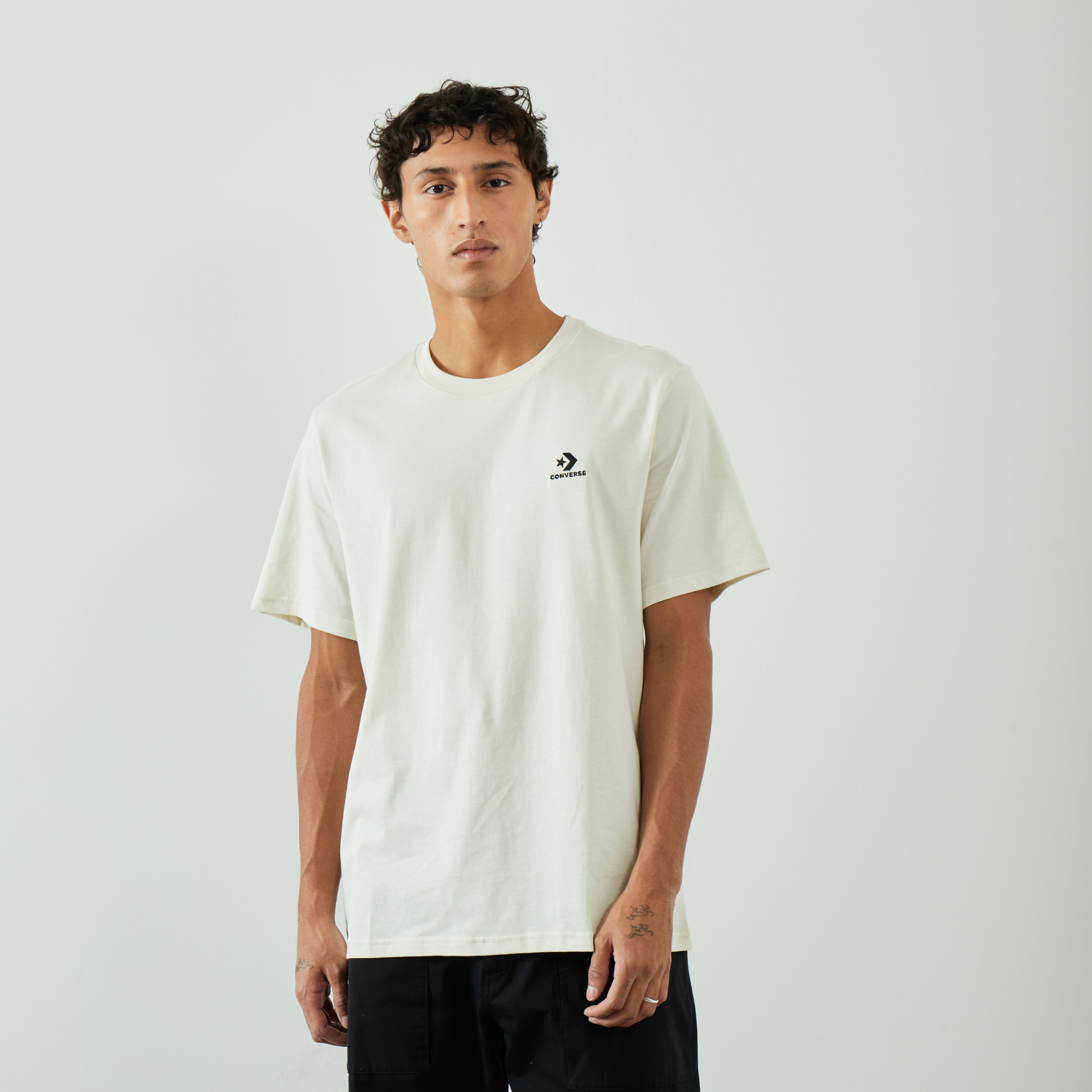 Converse t shirt hotsell homme