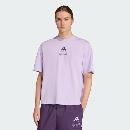 ADIDAS PERFORMANCE T-shirt toile premium Mercedes - AMG Petronas Formula One Team Powder Plum HOMME
