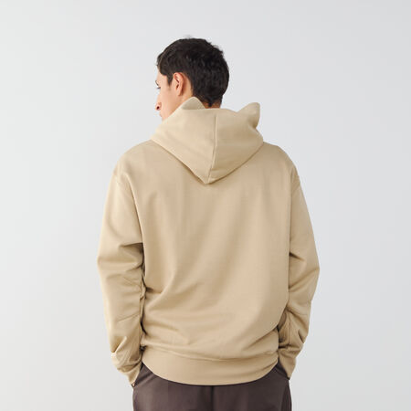 NEW BALANCE HOODIE FLEECE UNIFORM HOOPS OFF-WHITE MEN