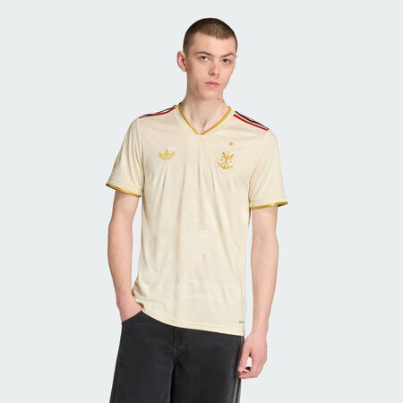 ADIDAS PERFORMANCE CR Flamengo 25 Third Jersey Cream White MEN