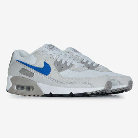 NIKE air max AIR MAX 90 BLANC/BLEU HOMME
