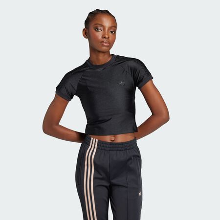 ADIDAS ORIGINALS T-shirt 3 bandes Cali Black FEMME