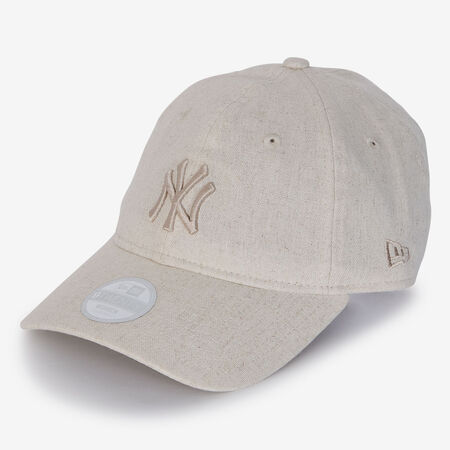 NEW ERA 9TWENTY WOMEN NY LINEN BEIGE WOMEN
