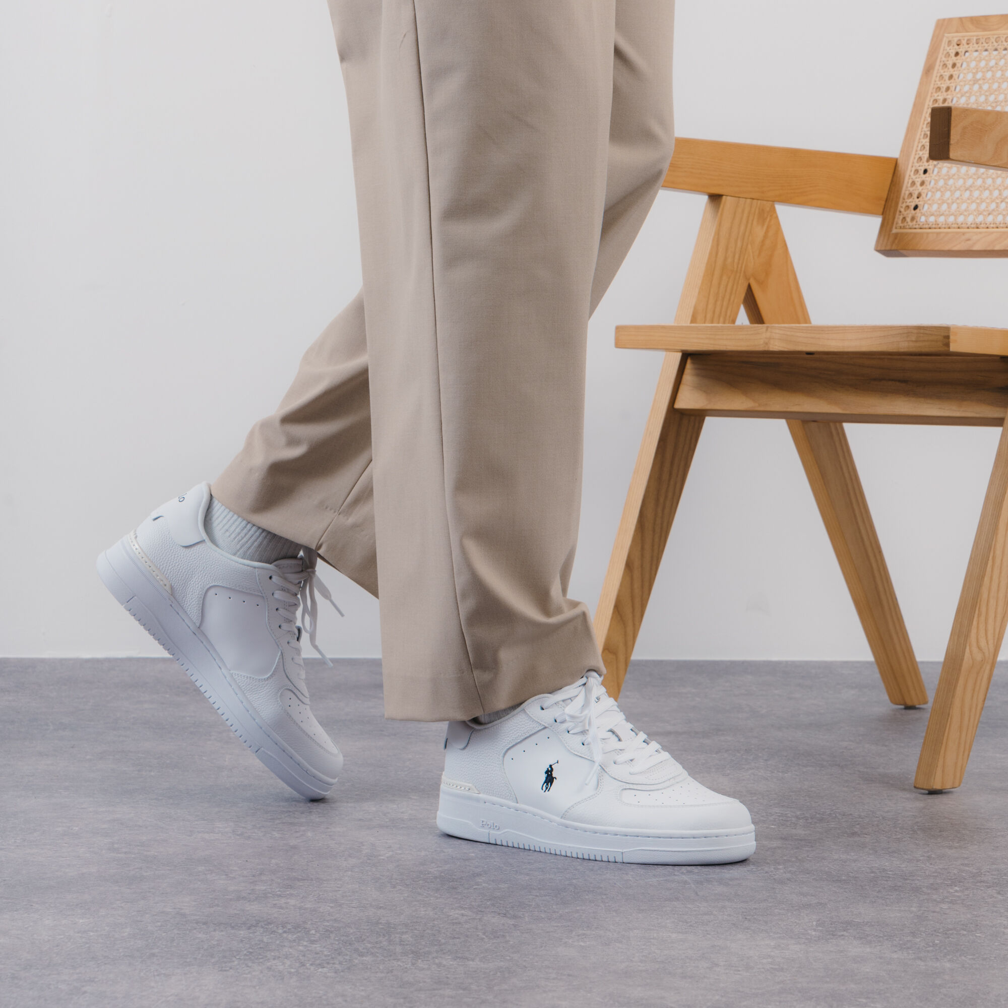 All white ralph lauren shoes top