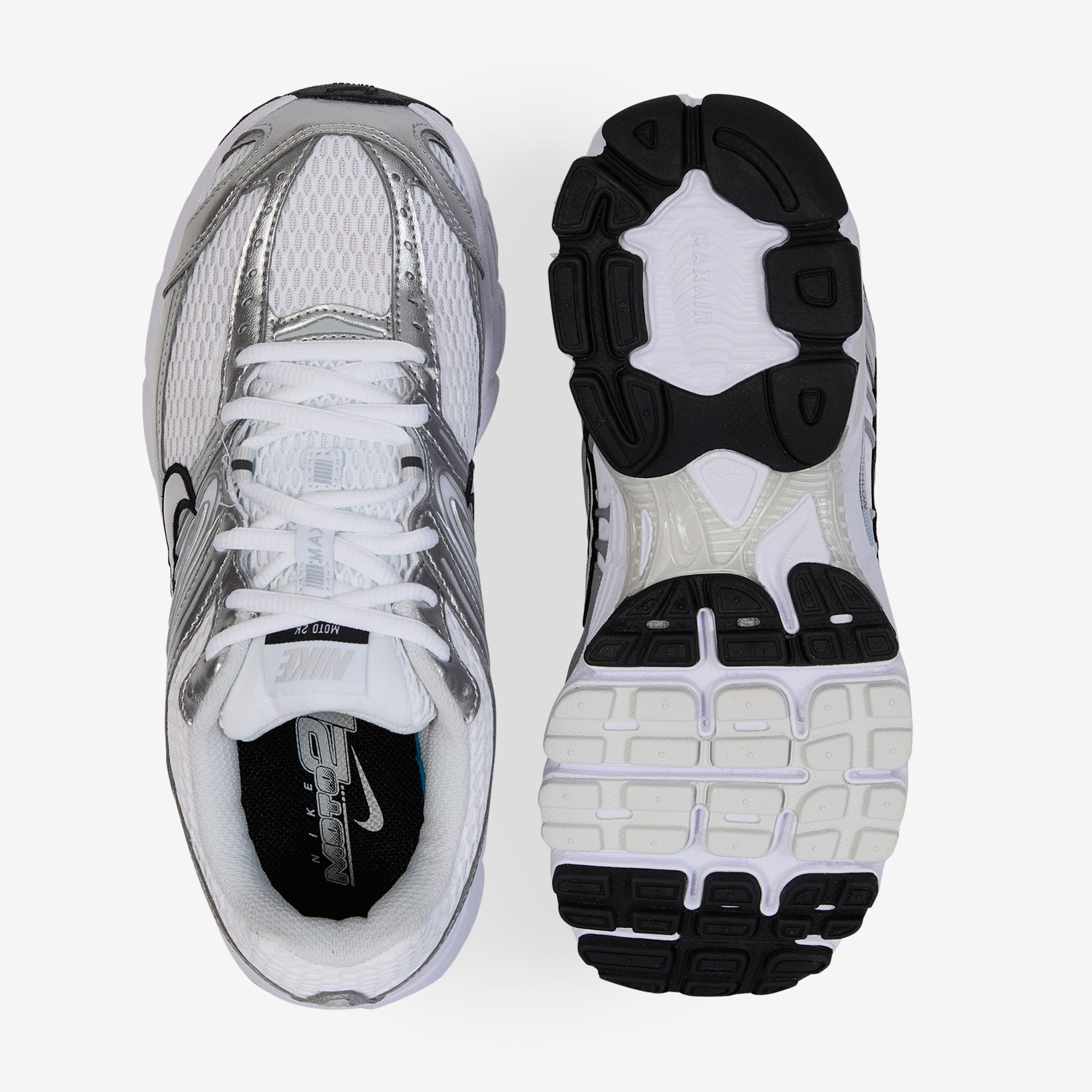 Air Max Moto 2k  Blanc/argent