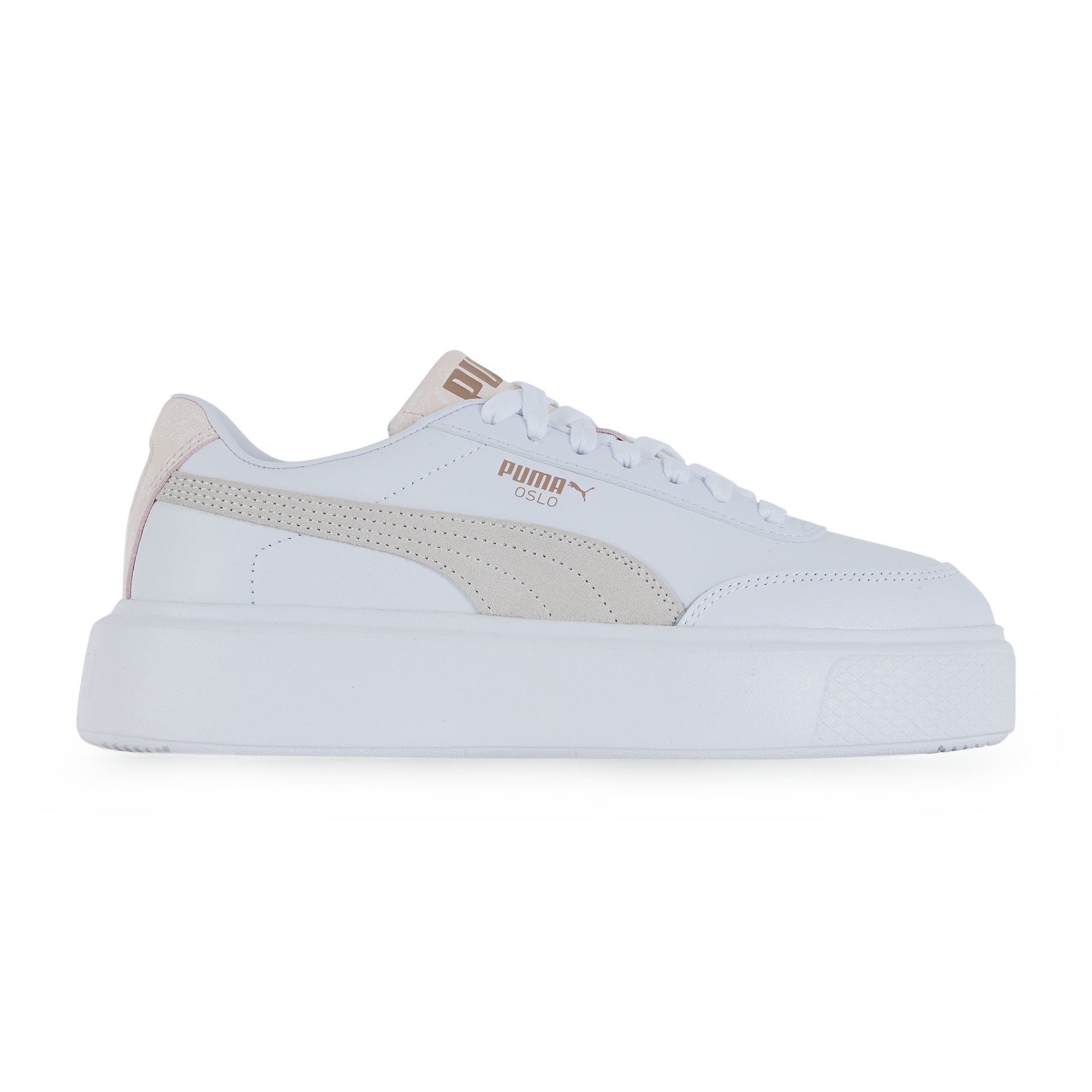 Puma blanche courir clearance