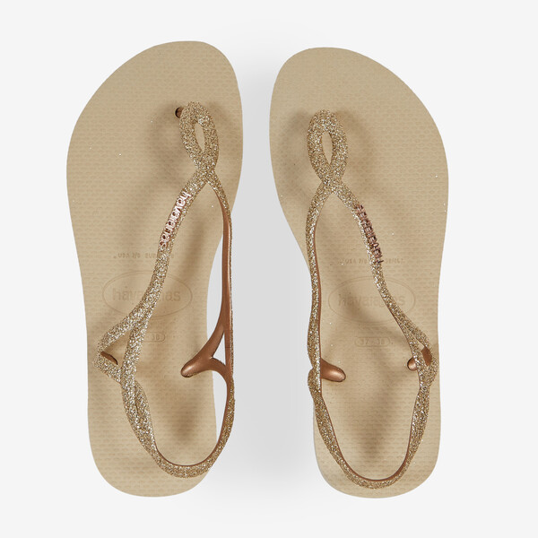 HAVAIANAS LUNA PREMIUM II GOLD - SUMMER WOMEN | Courir.com