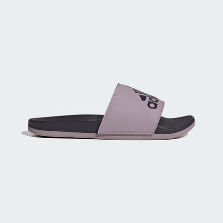 ADIDAS SPORTSWEAR Claquette Adilette Comfort Aurora Black / Aurora Black / Preloved Fig MIXTE