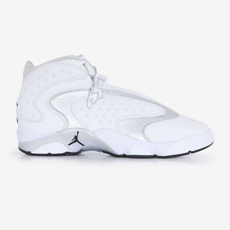 JORDAN AIR JORDAN OG BLANC/ARGENT FEMME