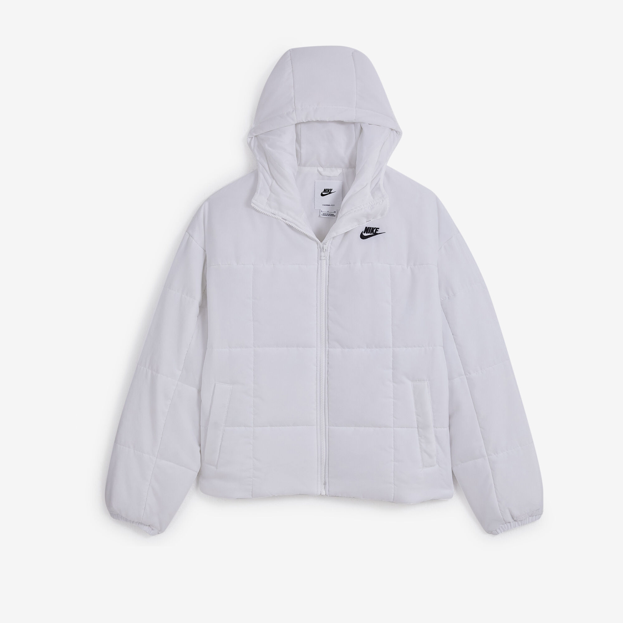 NIKE PUFFER JACKET WHITE BLACK JACKETS WOMEN Courir
