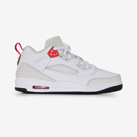 JORDAN Spizike JORDAN SPIZIKE LOW BLANC/ROUGE JUNIOR