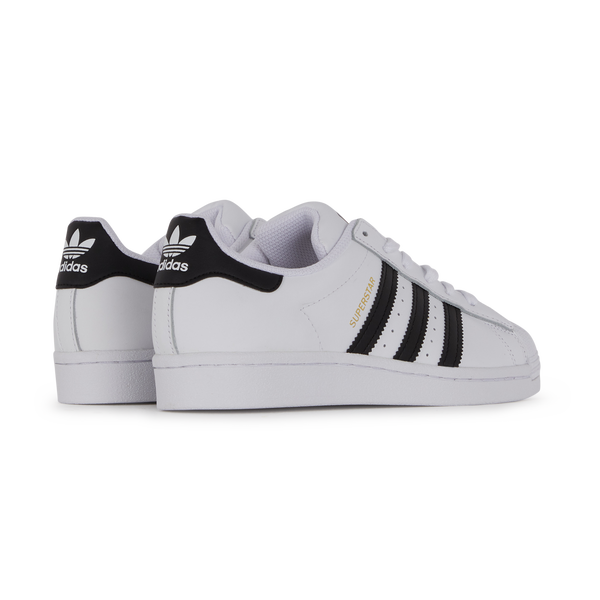 Superstar noir et blanche top croco