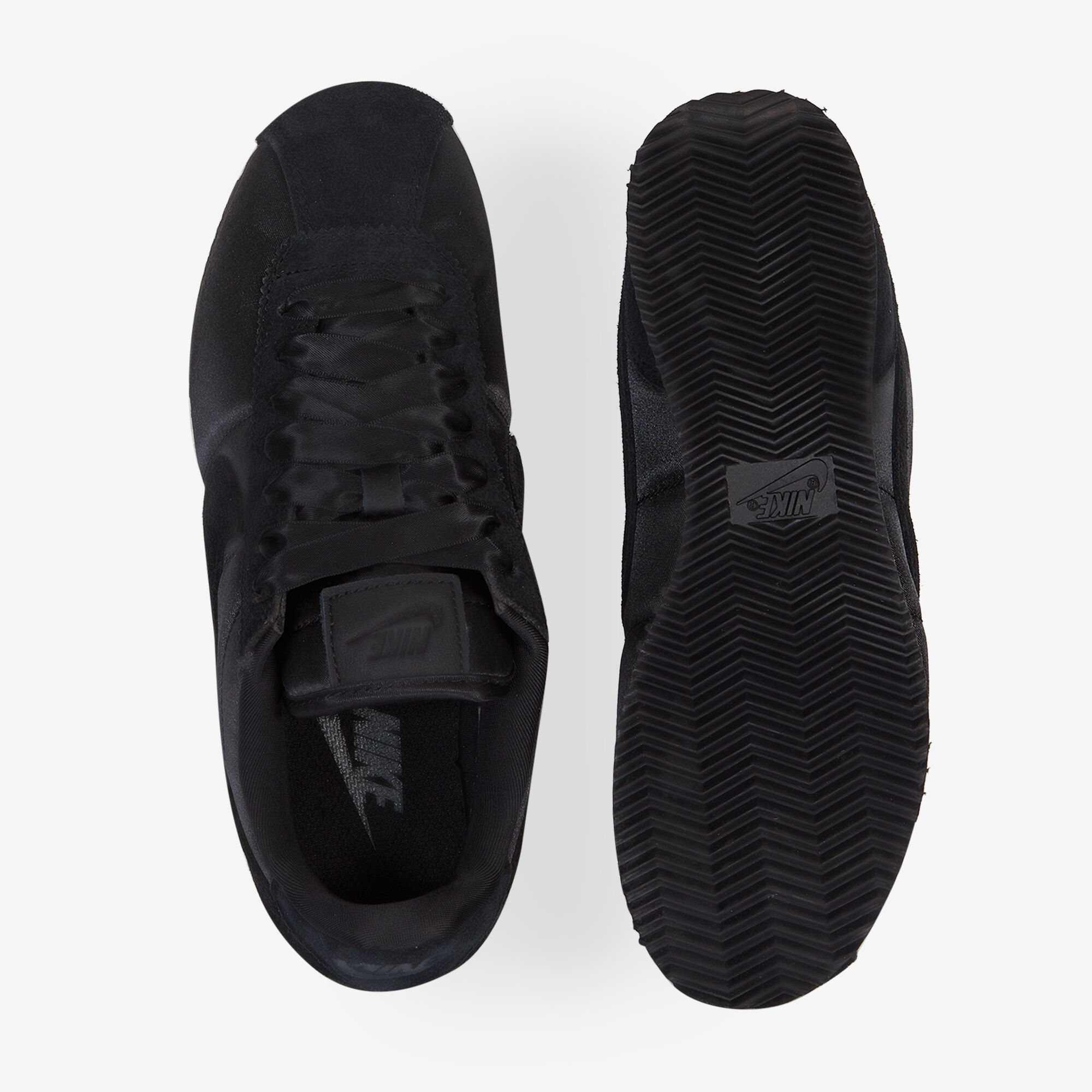 Nike air cortez black clearance