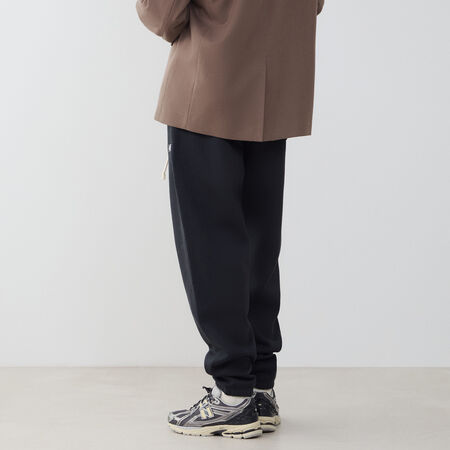 NEW BALANCE PANT JOGGER SMALL LOGO BLACK/WHITE MEN