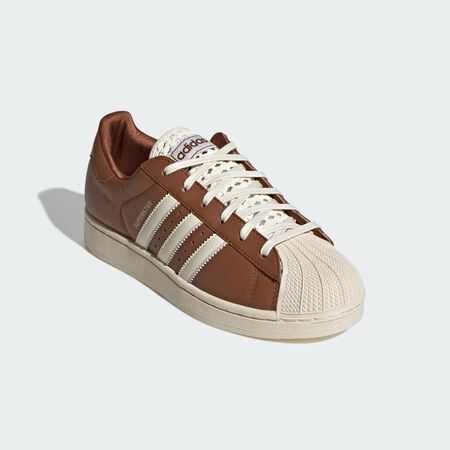 ADIDAS ORIGINALS superstar SUPERSTAR CROCHET BROWN/WHITE WOMEN