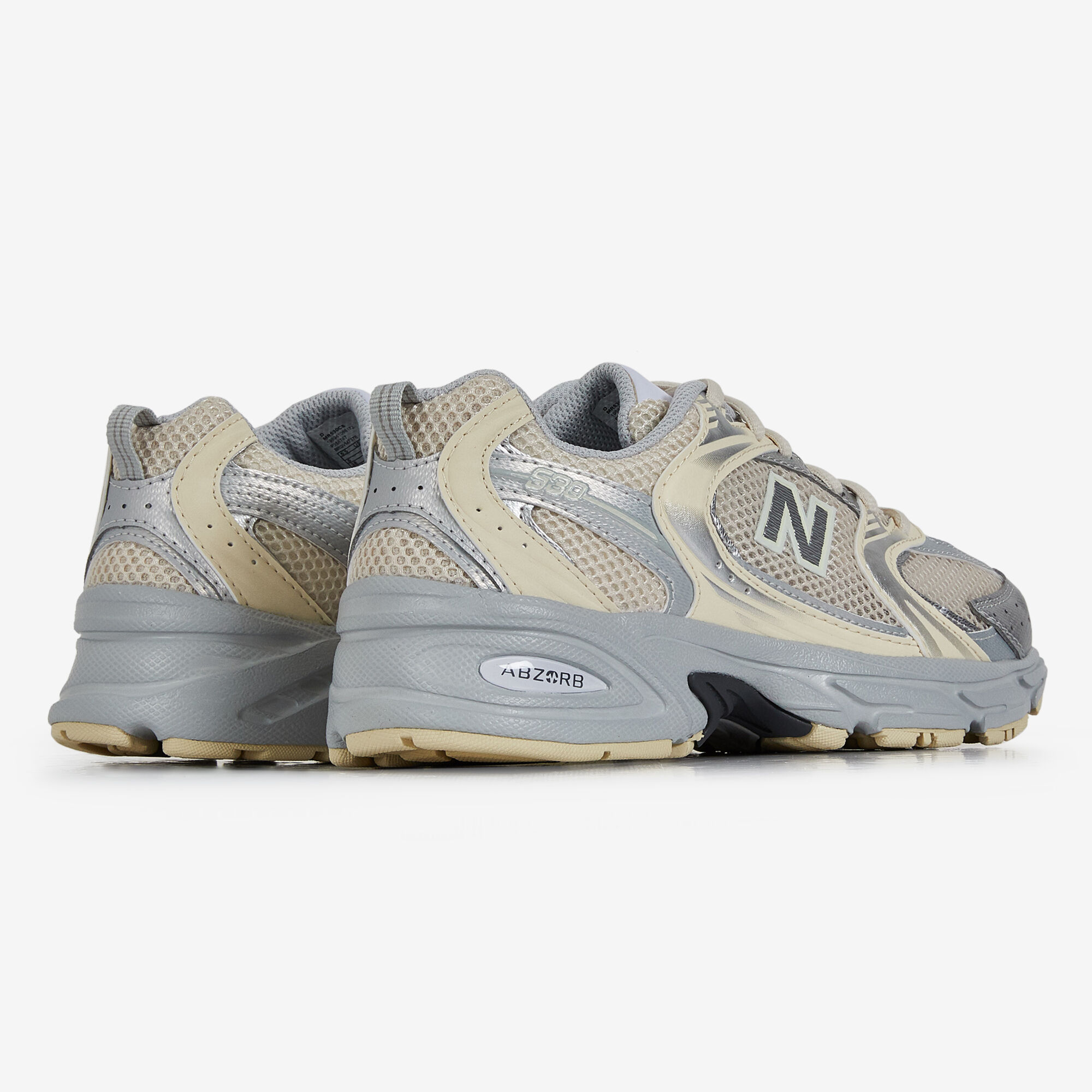 New balance outlet grise et beige