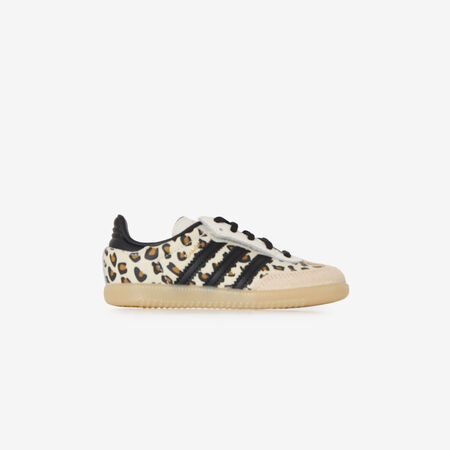 ADIDAS ORIGINALS samba SAMBA OG EL LEOPARD BEIGE/NOIR B&Eacute;B&Eacute;