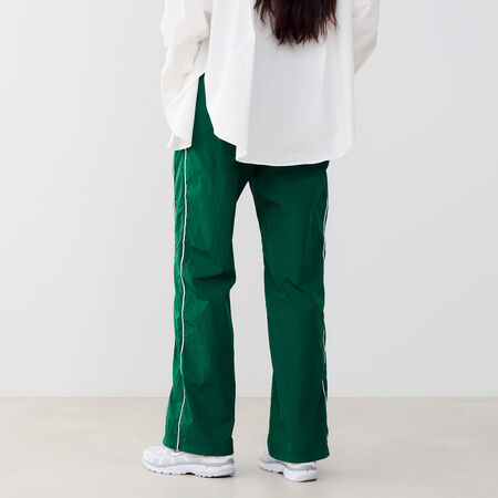 NIKE PANT JOGGER WIDE LEG WOVEN GREEN/WHITE WOMEN