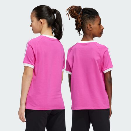 ADIDAS ORIGINALS Adicolor 3-Stripes Tee Kids Semi Lucid Fuchsia TODDLERS