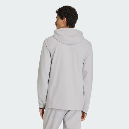 ADIDAS PERFORMANCE Coupe-vent zip intégral Tiro Tech Algérie Team Light Grey HOMME