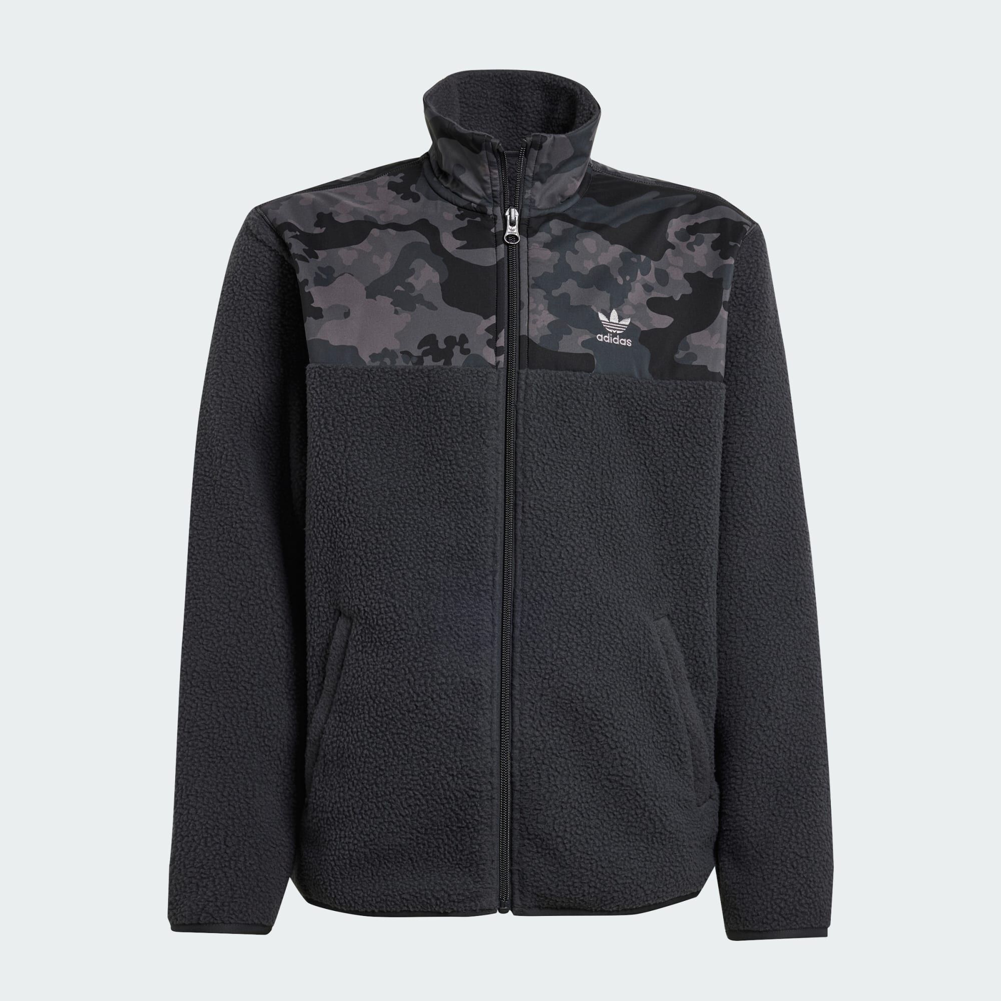 ADIDAS ORIGINALS Veste molleton imprime integral Enfants Carbon BLOUSON ENFANT Courir