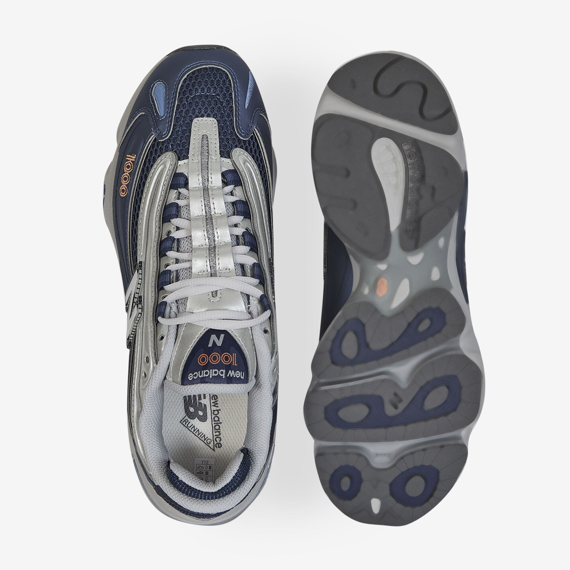 Baskets basses New Balance M1000 - vue 3