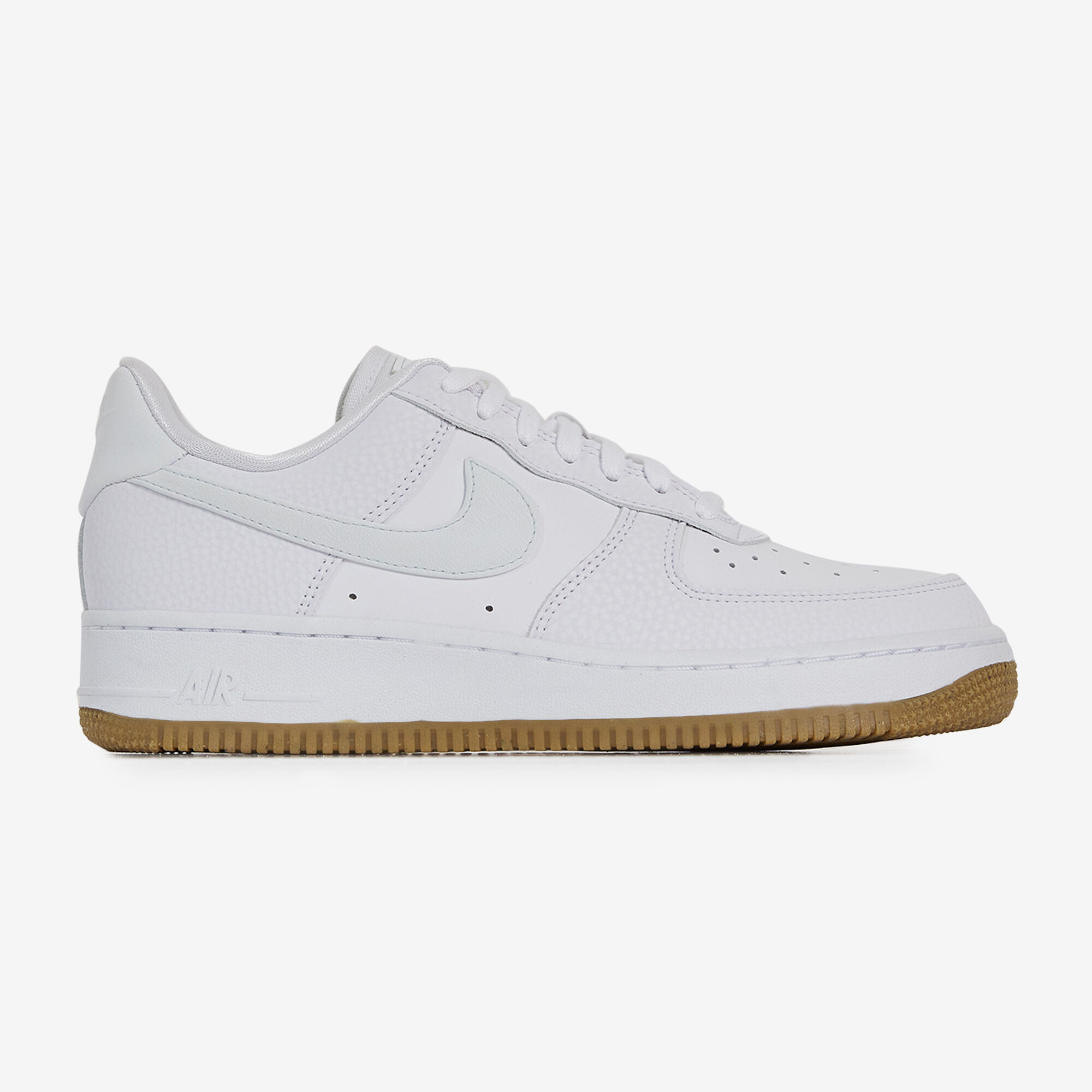 NIKE AIR FORCE 1 LOW SNEAKERS FEMME BLANC BLEU LACETS Courir