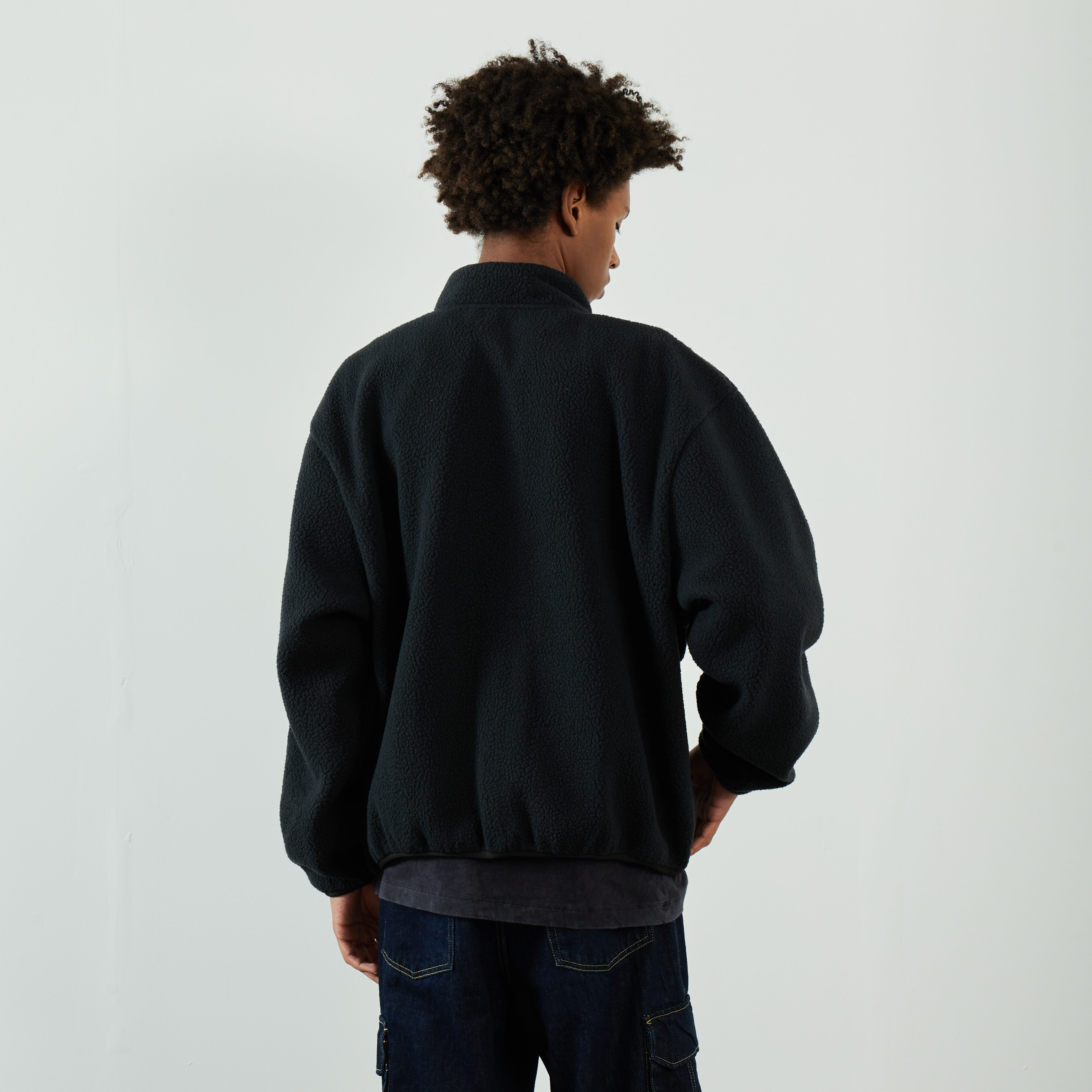 NIKE JACKET CLUB SHERPA NOIR BLOUSON HOMME Courir