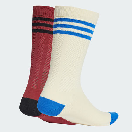 ADIDAS ORIGINALS Chaussettes montantes (2 paires) Off White / Silver Violet MIXTE