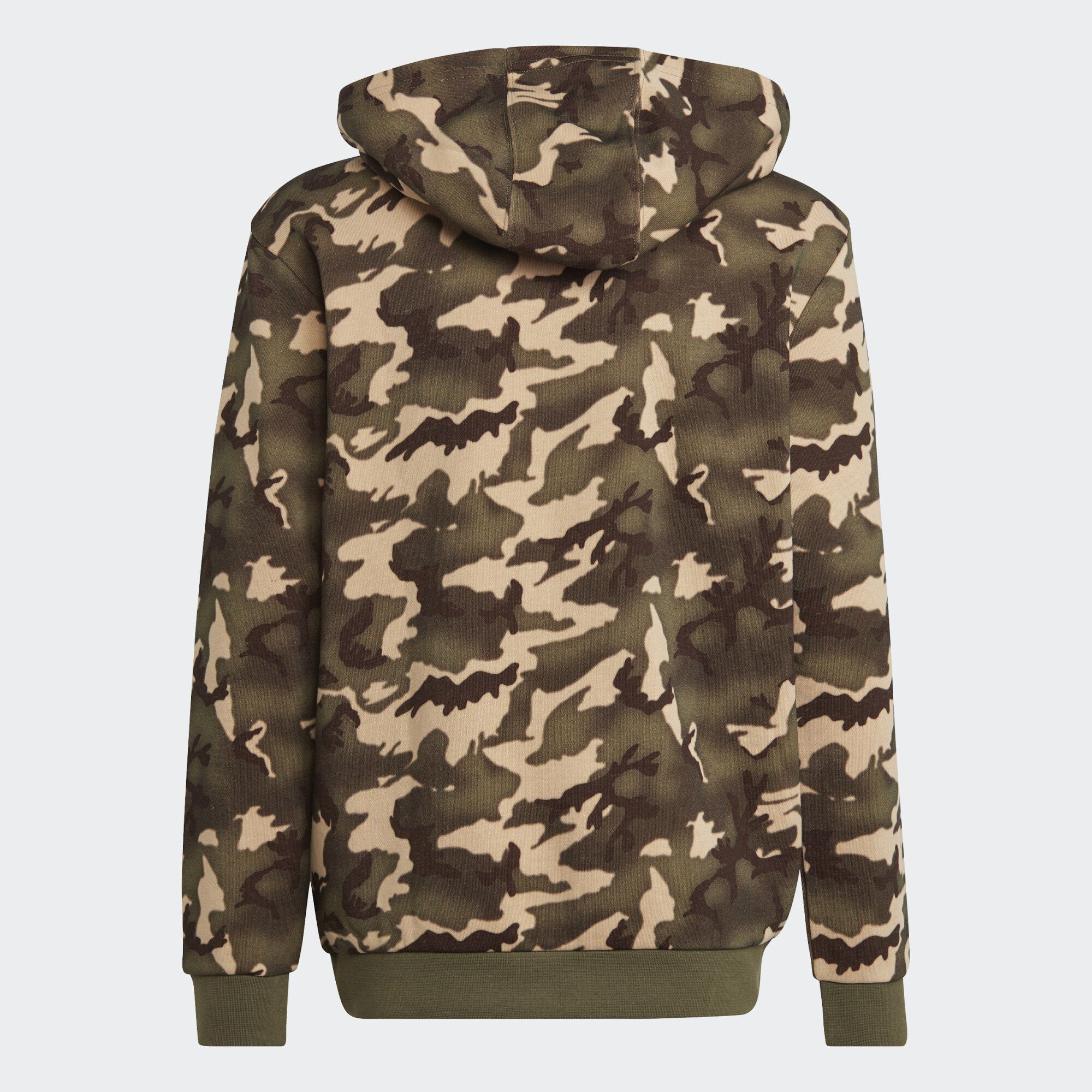 camo print hoodie