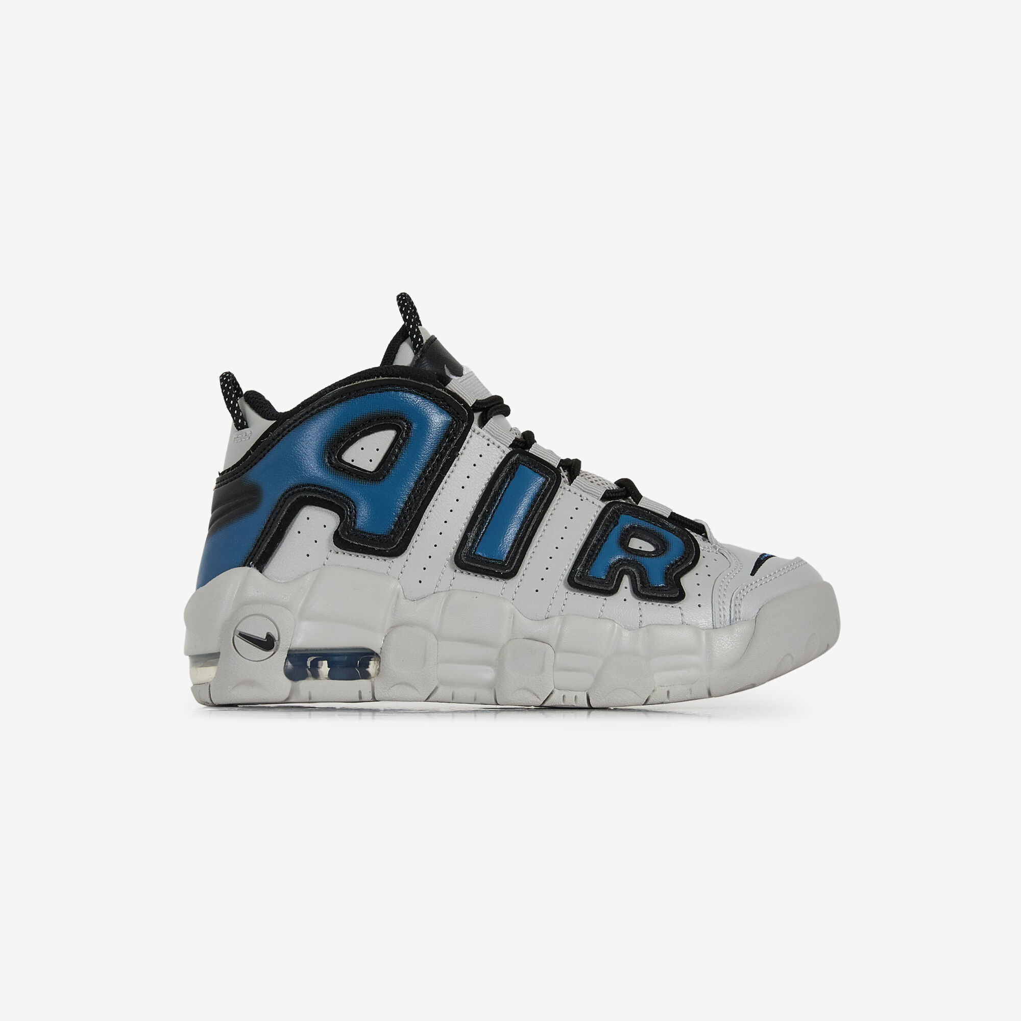 Nike air uptempo grey and blue 2025