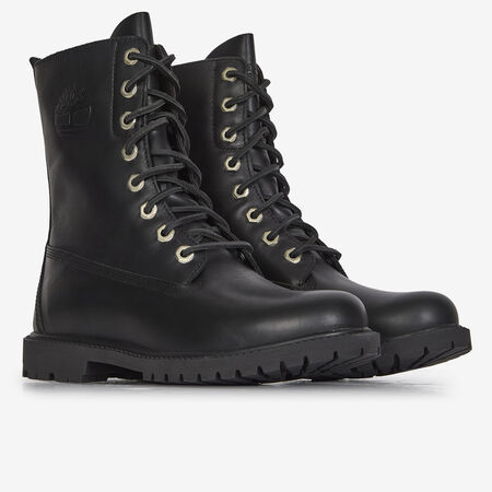 TIMBERLAND 8 INCH LACE UP BLACK WOMEN