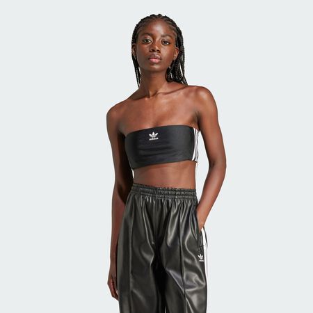 ADIDAS ORIGINALS Haut tube 3 bandes Black FEMME