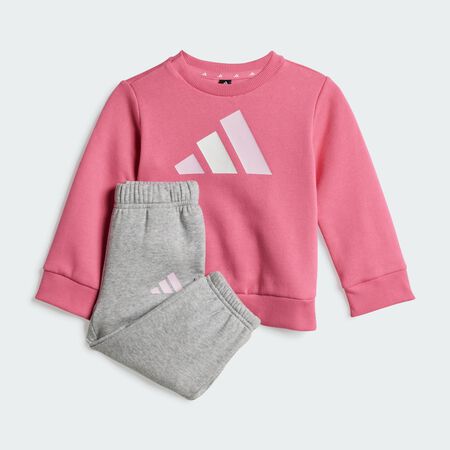 ADIDAS SPORTSWEAR Essentials Joggers Kids Pink Fusion / Clear Pink / White TODDLERS