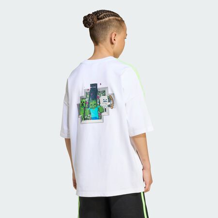 ADIDAS ORIGINALS adidas Originals X Minecraft Graphic Tee Kids White JUNIOR