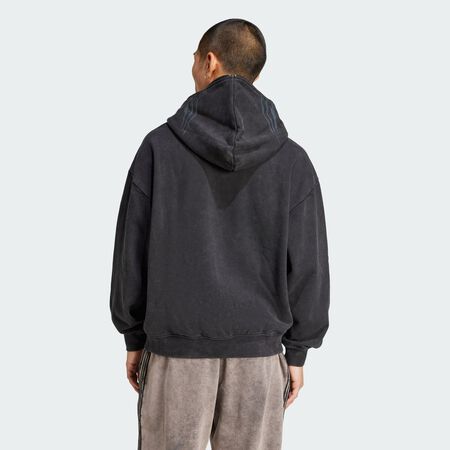ADIDAS ORIGINALS Adilenium Season 3 Graphic Full-Zip Hoodie Black MEN