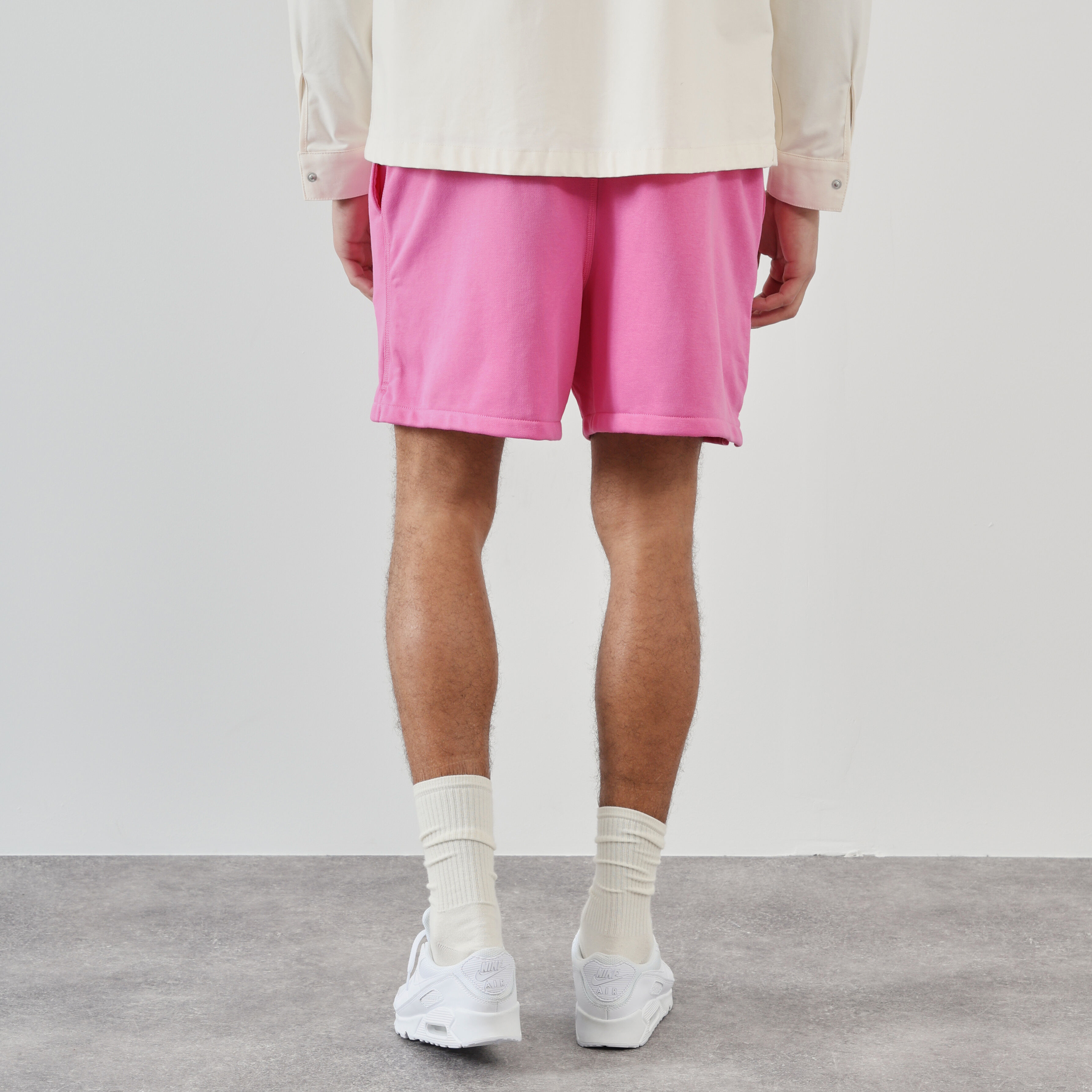 Short Club Fleece Flow  Rose