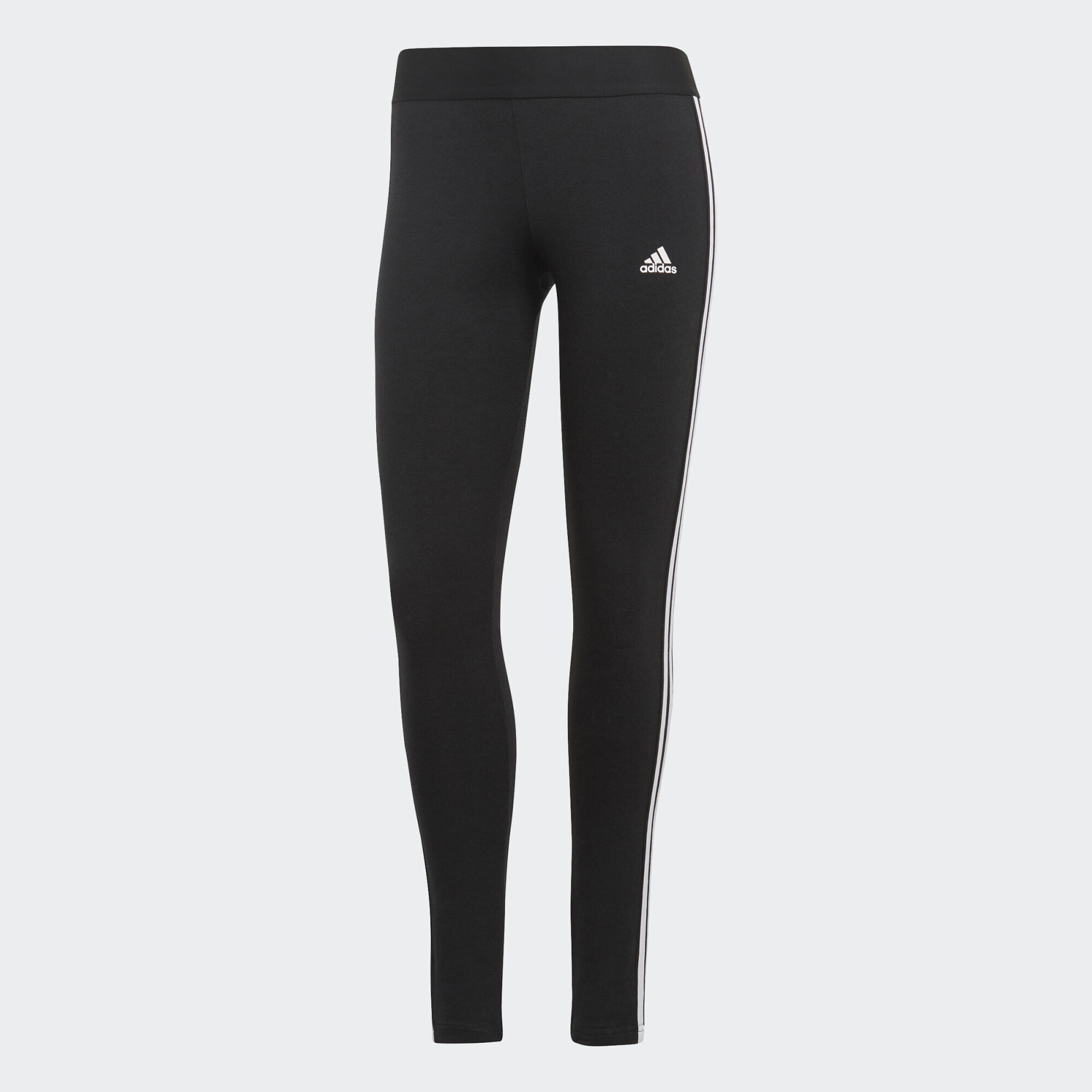Adidas leggings logo down side hot sale
