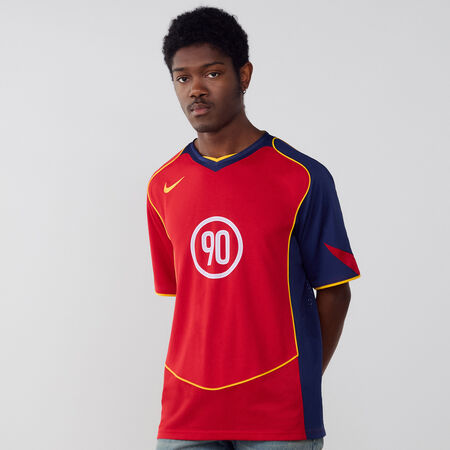 NIKE JERSEY T90 ENERGY ROUGE/BLEU HOMME