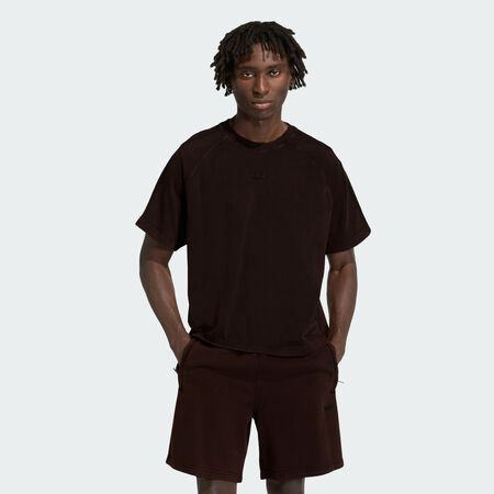 ADIDAS ORIGINALS PREMIUM ESSENTIALS RETRO WASHED TEE Aurora Coffee MEN