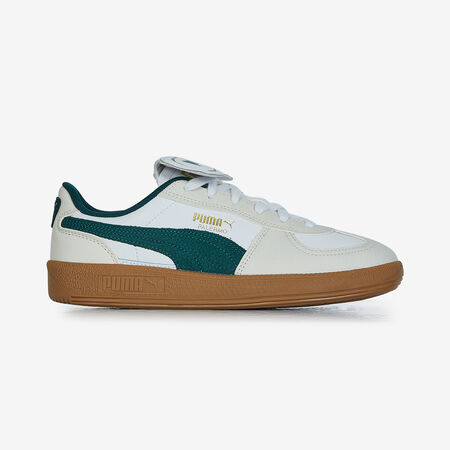 PUMA palermo PALERMO PREMIUM LEATHER BLANC/VERT JUNIOR
