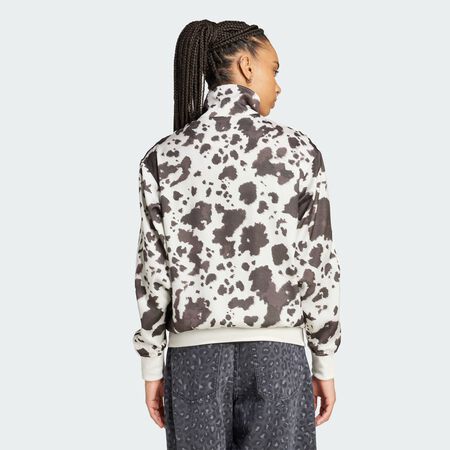 ADIDAS ORIGINALS adidas Originals Satin Track Top Multicolor / Off White WOMEN