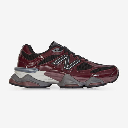NEW BALANCE 9060 9060 PATENT BURGUNDY MEN