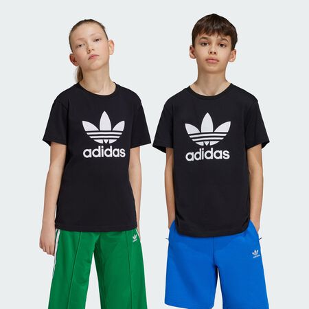 ADIDAS ORIGINALS T-shirt Trèfle Adicolor Enfants Black CADET