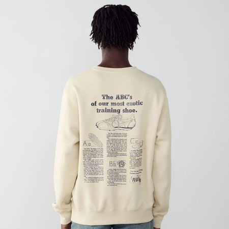 NIKE SWEAT CREW CLUB CTB BEIGE MEN